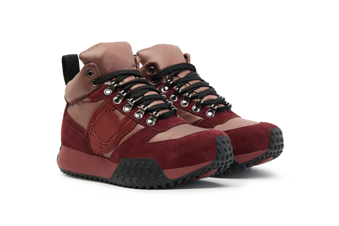 полуботинки 01145AW-0819 бордовый шерсть, фото 2